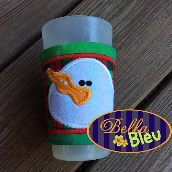 ITH Snowman Coffee Sleeve Mug Wrap