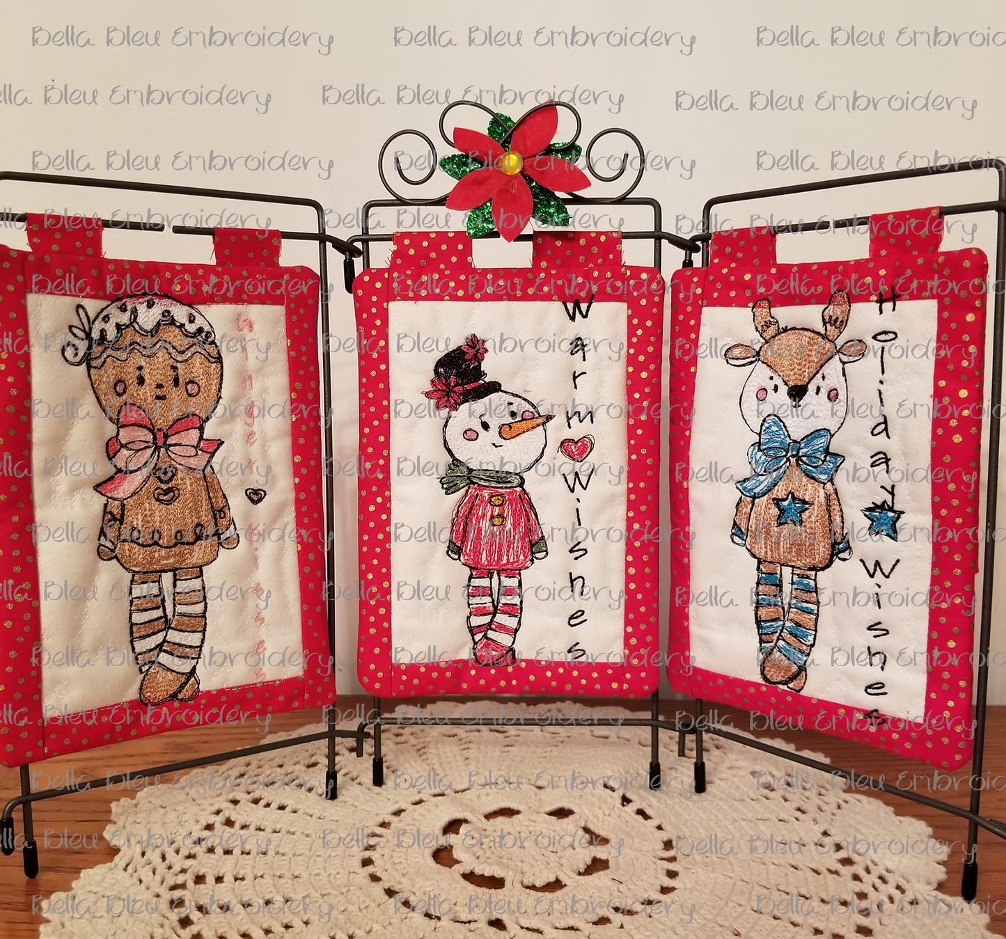 Gingerbread Kisses Scribble