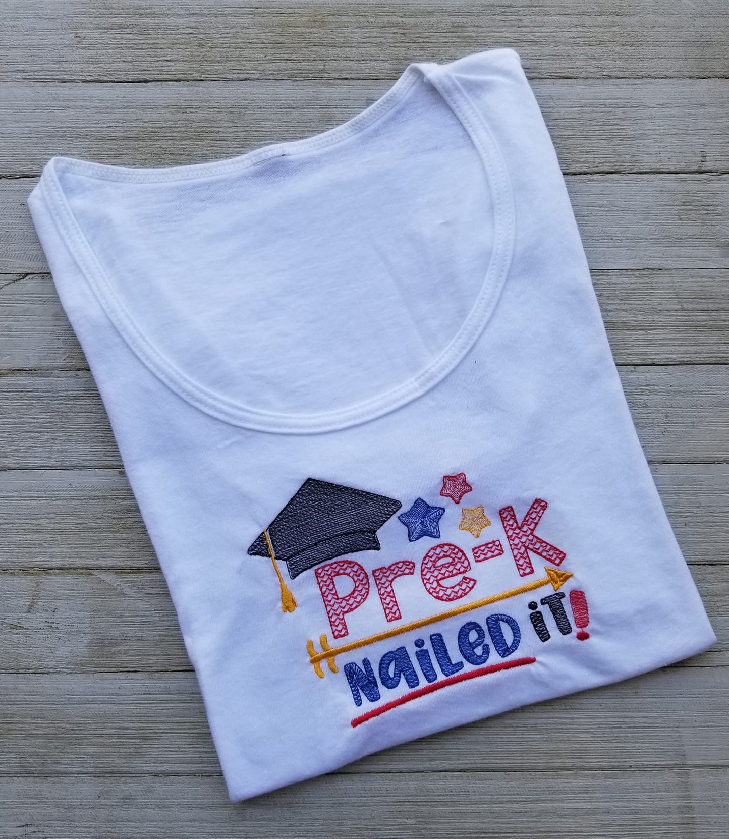 Pre-K Nailed it Grad sketchy
