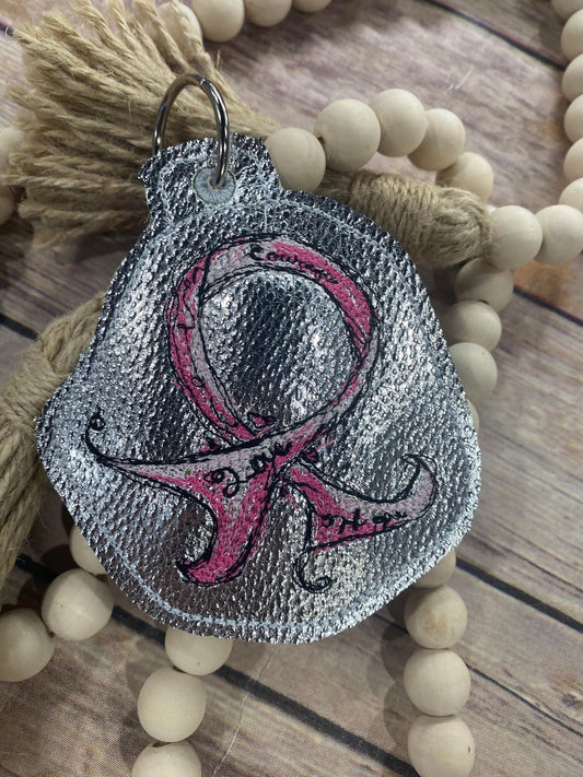 ITH Awareness Ribbon Scribble Charm