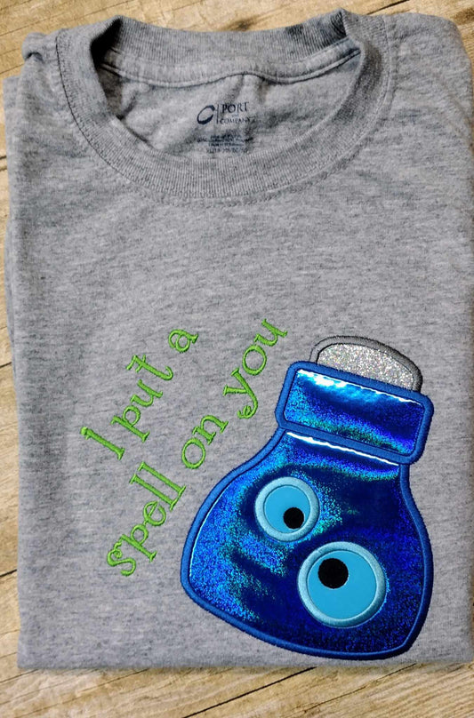 Potion Bottle Applique 5 sizes