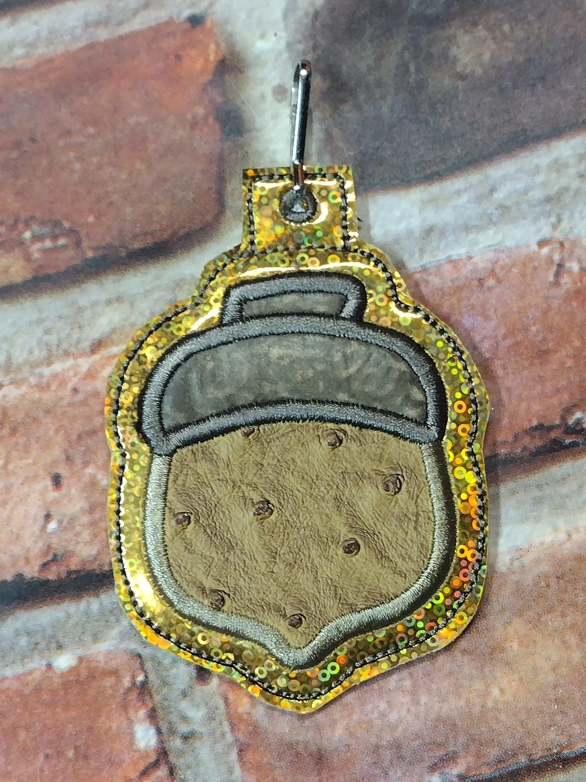 Acorn Fall ITH Key charm fob