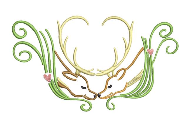 Deer in Love 4 Sizes