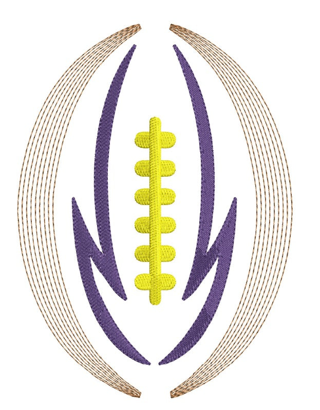 Football Bean Stitch