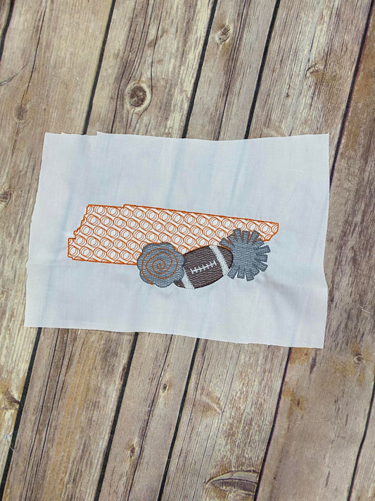Tennessee Football Motif Sketchy