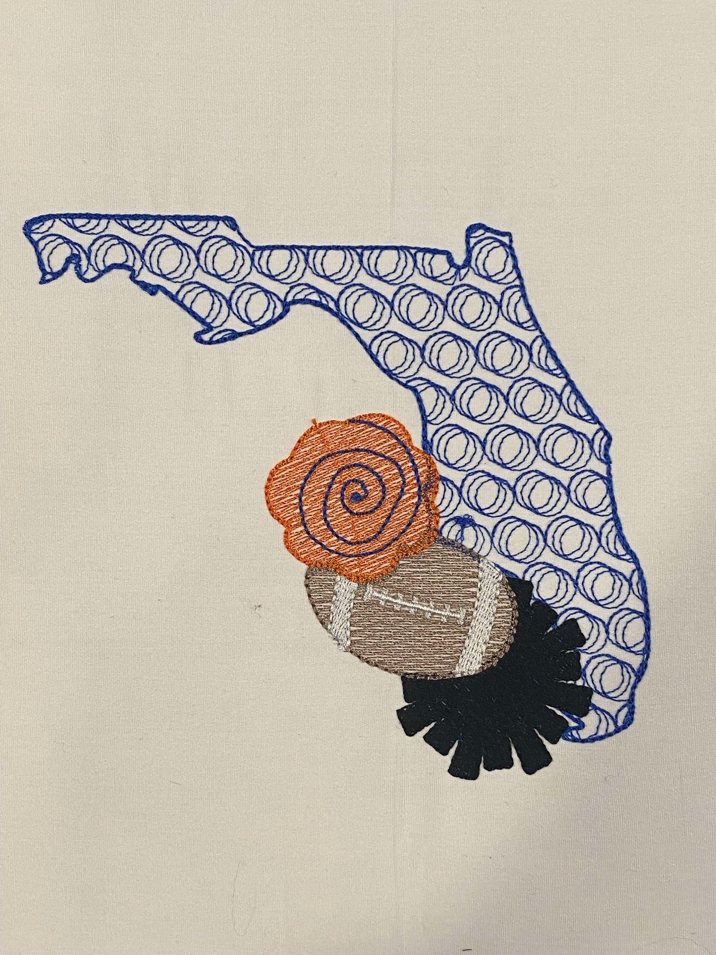 Florida Football Sketchy Motif