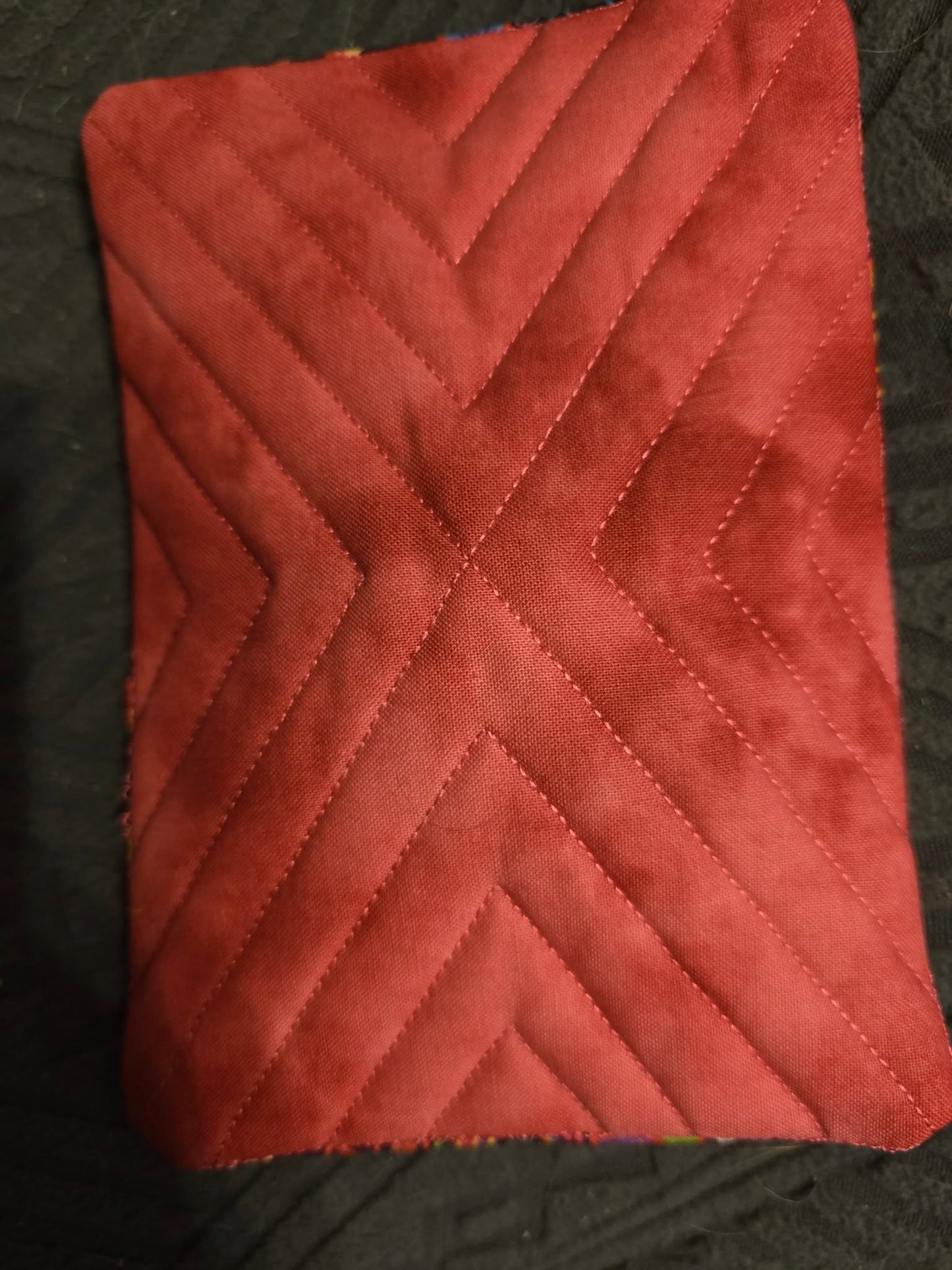 Diagonal Stipple ITH Rectangle Oven Mitt