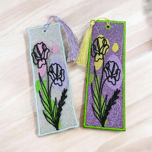 FSL Floral Bookmark