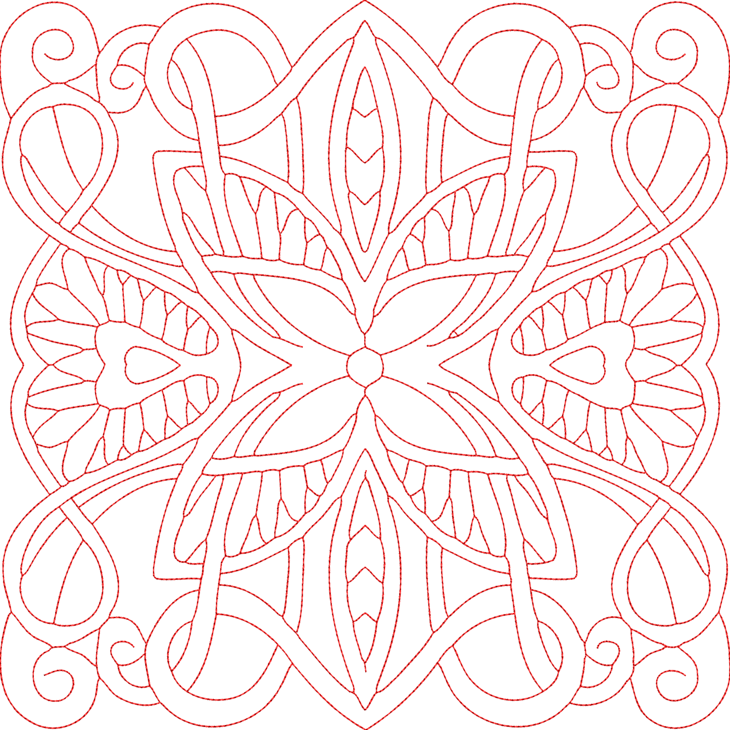 Quilt Block Stipple 4