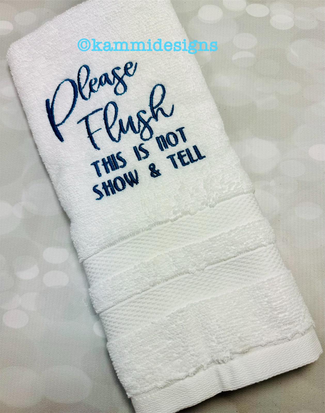Please Flush This is not show and tell