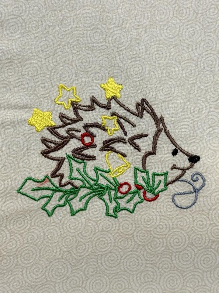 Christmas Hedgehog