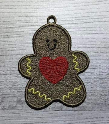 Gingerbread man FSL Ornament