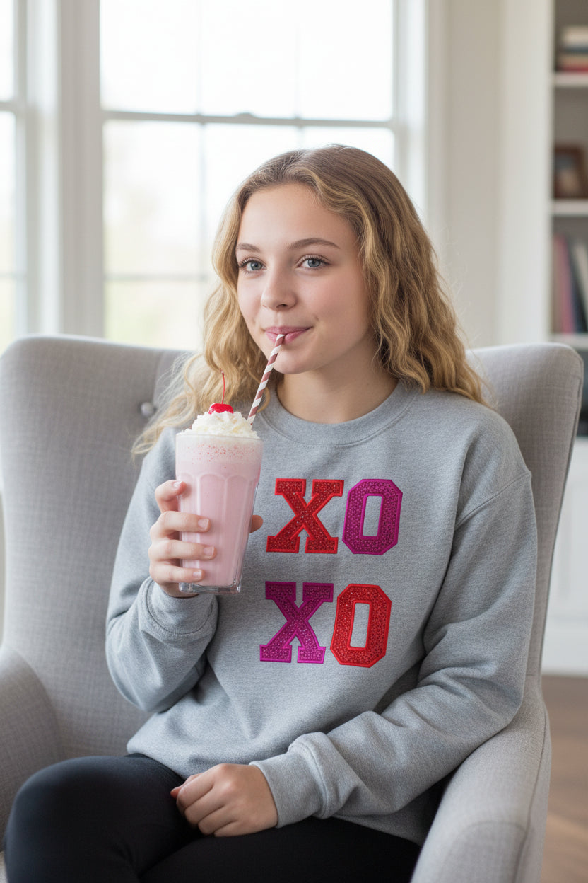 XOXO Valentines Applique
