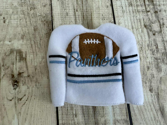 Panthers Football ITH Elf sweater shirt