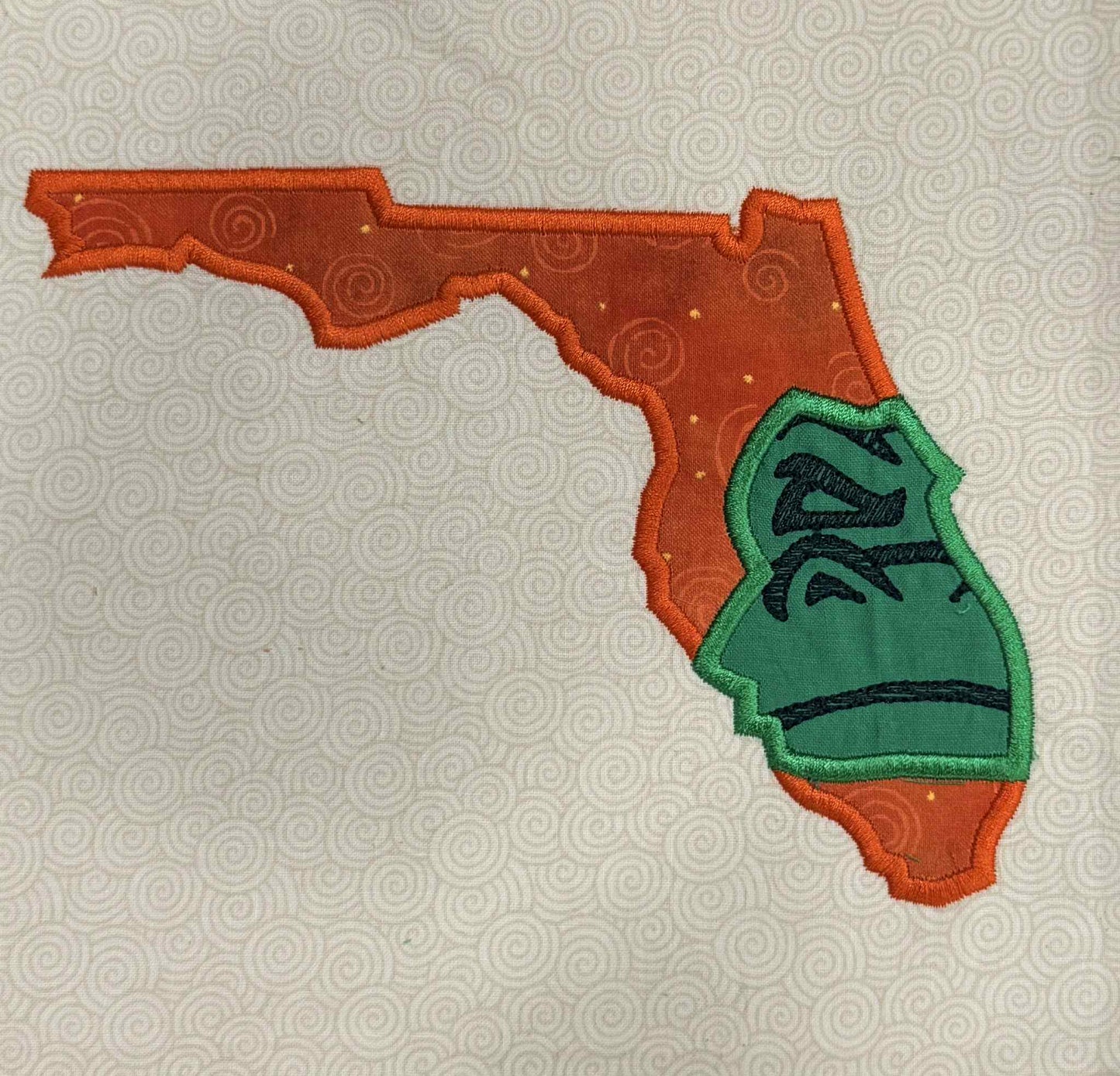 Florida Mascot Mascot Applique