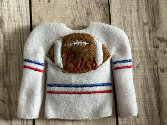 Bucs Football ITH Elf sweater shirt