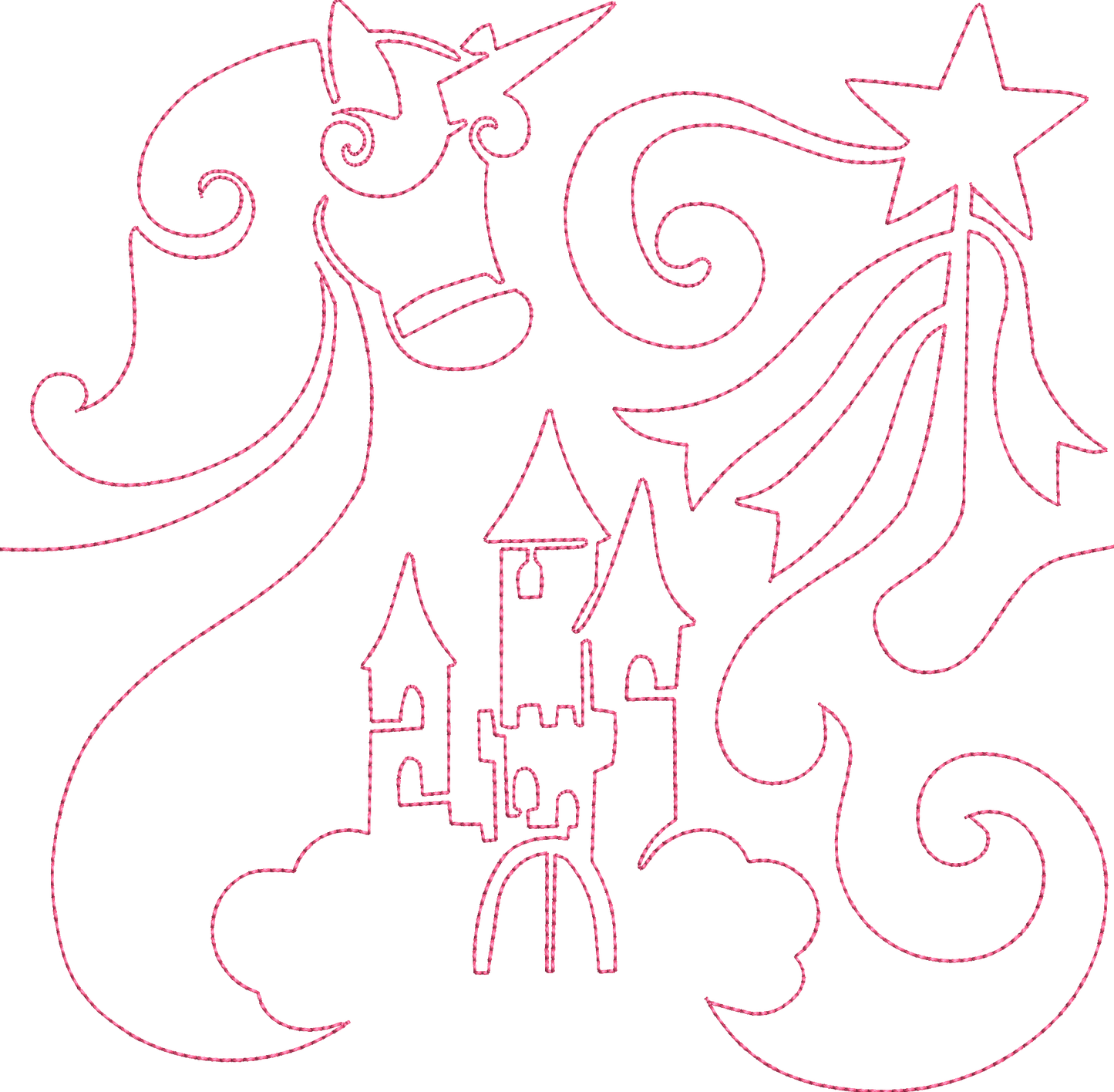 Princess Quilt Stipple 7