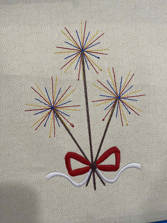 Fireworks with Bow