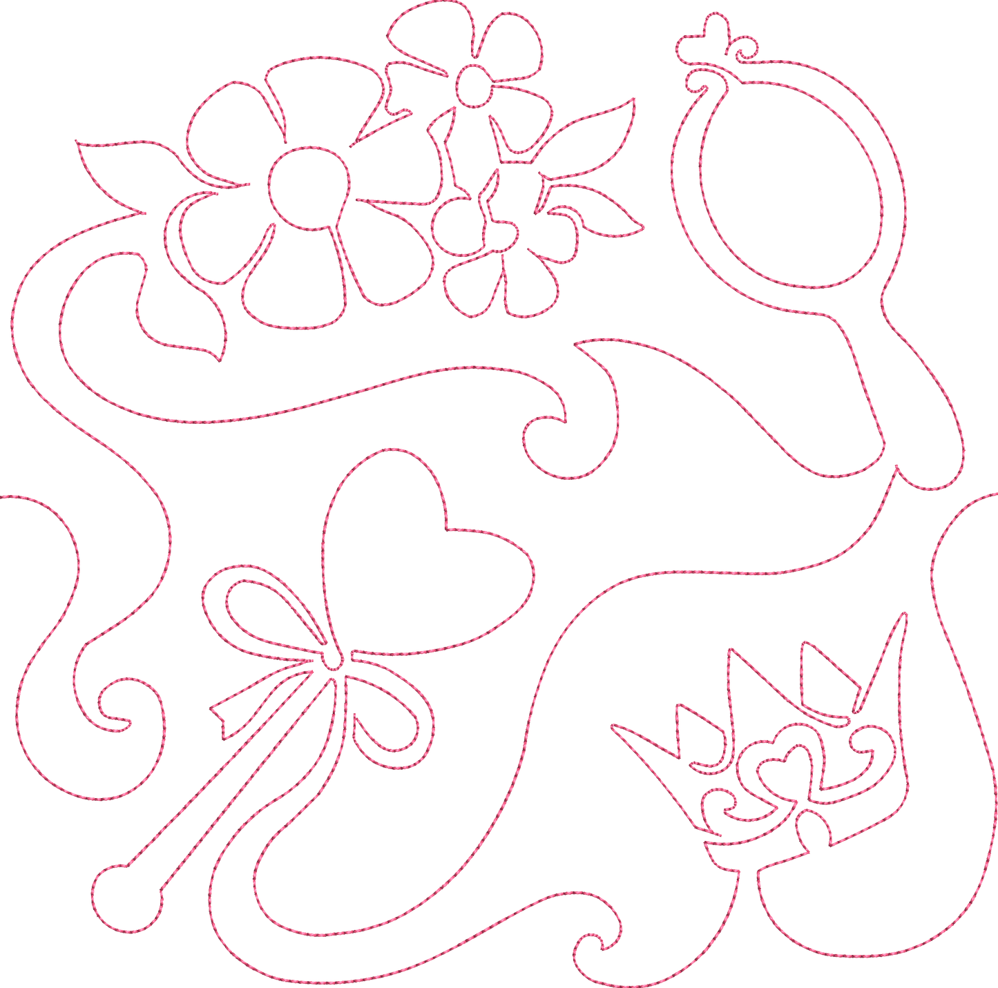 Princess Quilt Stipple 9