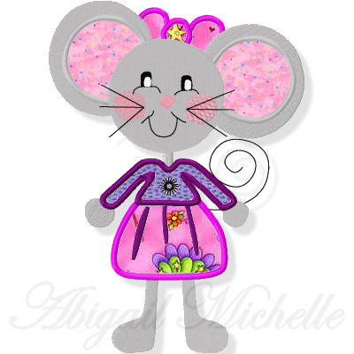 Darling Mouse Set- 7 Designs, 3 Sizes!