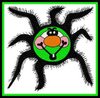 Happy Spider- All 3 Sizes!