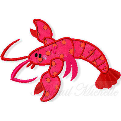 Clam Bake Applique Set 3 sizes