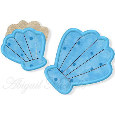 Clam Bake Applique Set 3 sizes