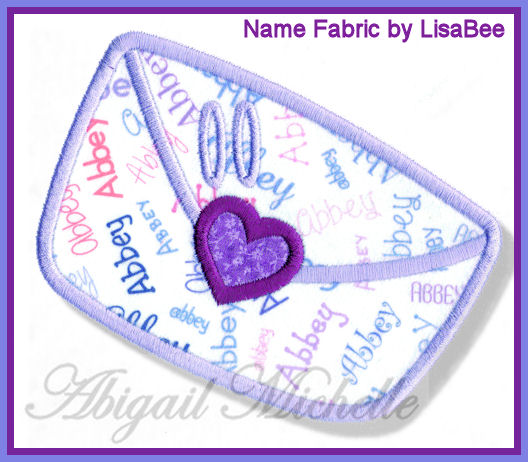 Heart Letter Banner Add On - 3 Sizes