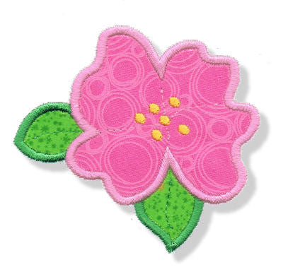 Hibiscus Flower Applique