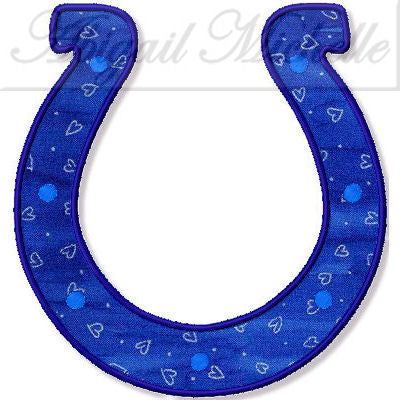 Horse Shoe Applique
