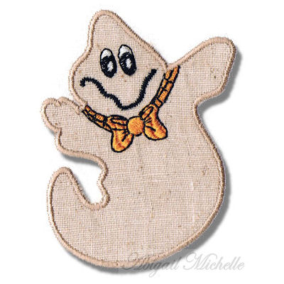 Jake the Halloween Ghost Applique