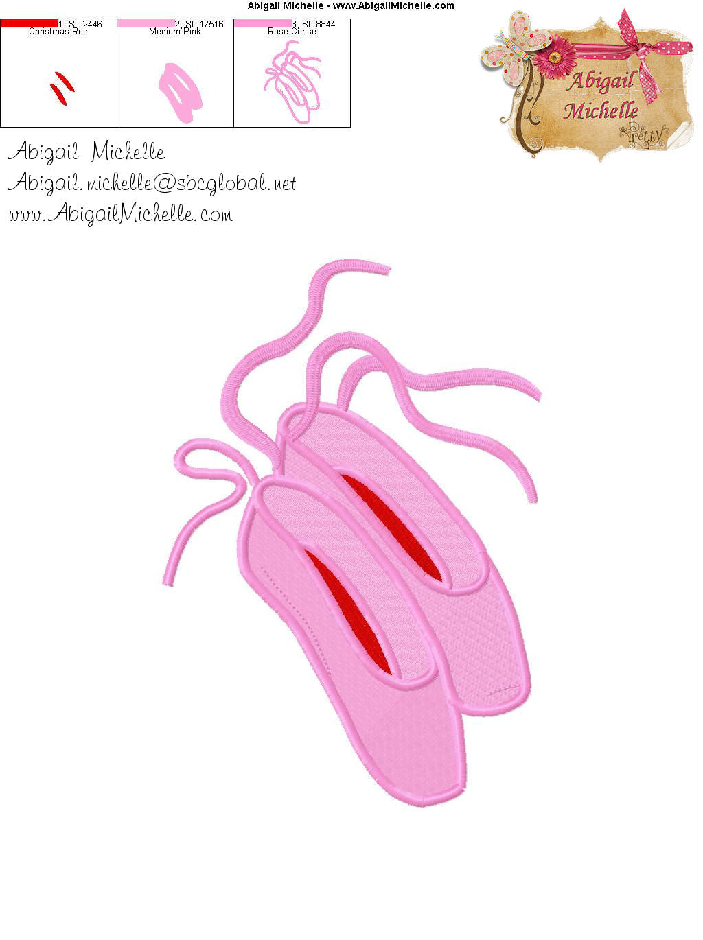 Ballet Ballerina Shoes Filled