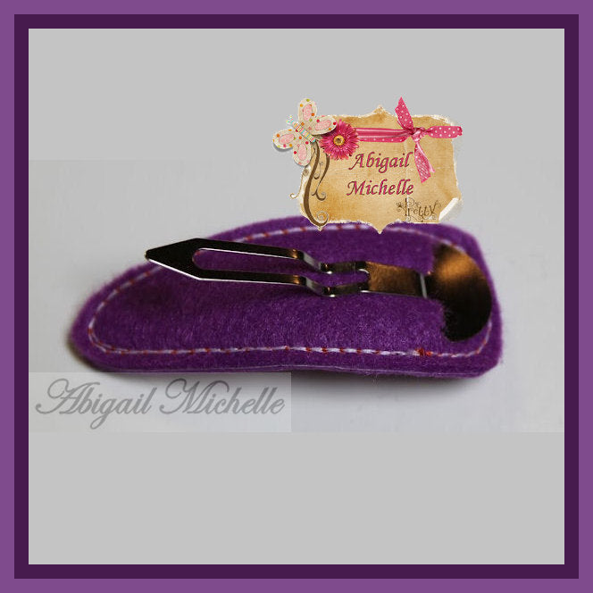 Easter Egg Clippies and Bow Center ITH