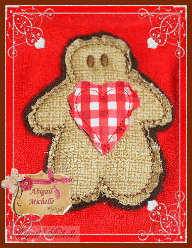 Raggedy Prim Ginger Applique - 4 Sizes!