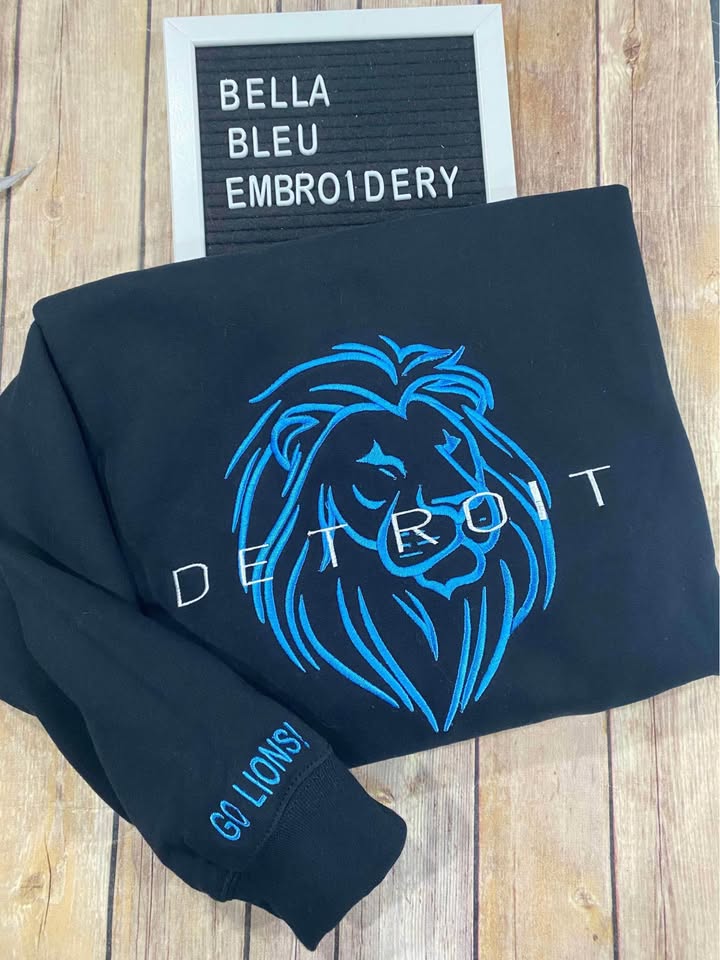 Lions Mascot Custom Sweatshirt