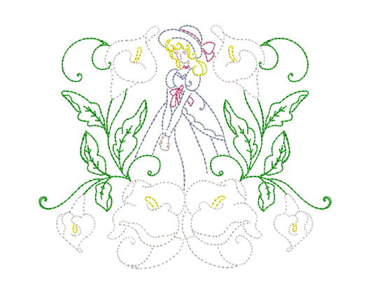 Calla Lily Southern Ladies Colorwork 2