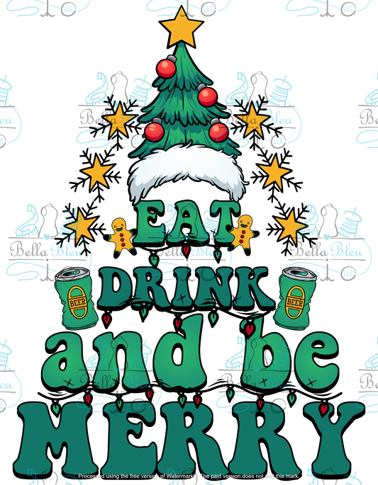Eat Drink and Be Merry Sublimation pgn file