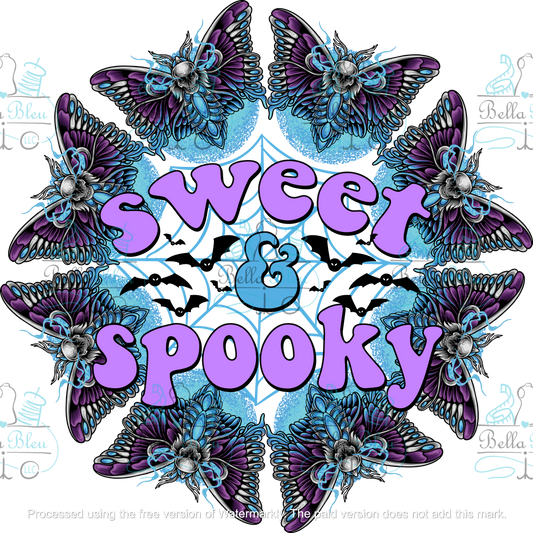 Sweet & Spooky Halloween Sublimation pgn file
