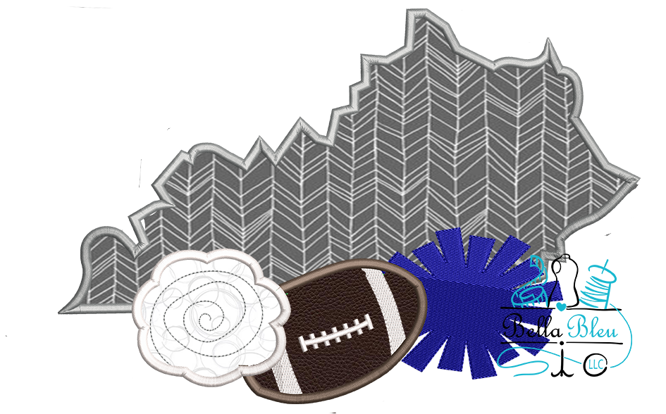 Kentucky Football Applique