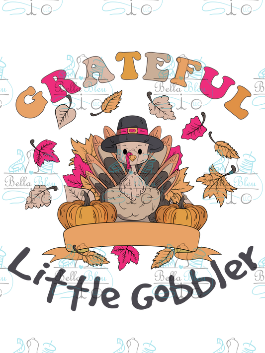 Grateful Little Gobbler Sublimation file