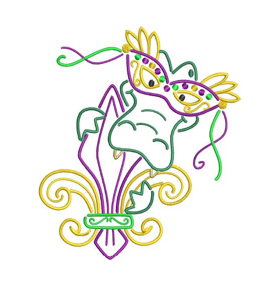 Mardi Gras Alligator 4