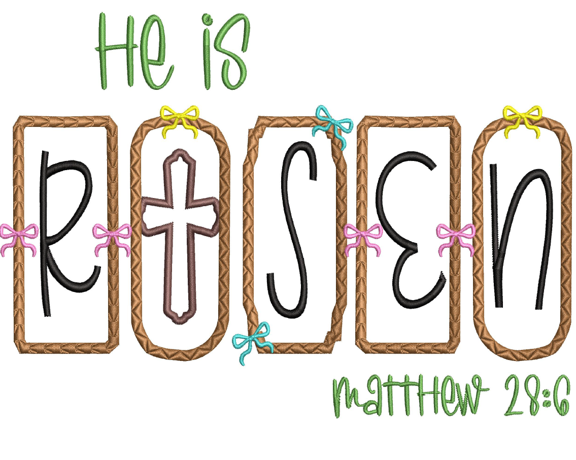 He is Risen Matthew 28:6