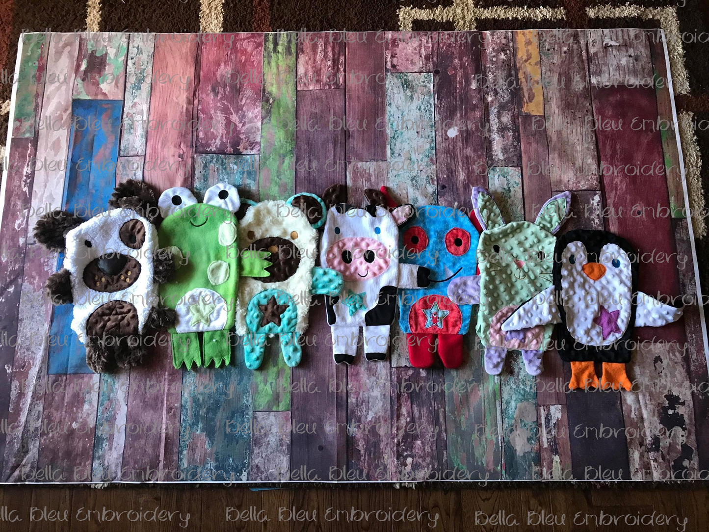 ITH Animal Lovey Blanket Bundle