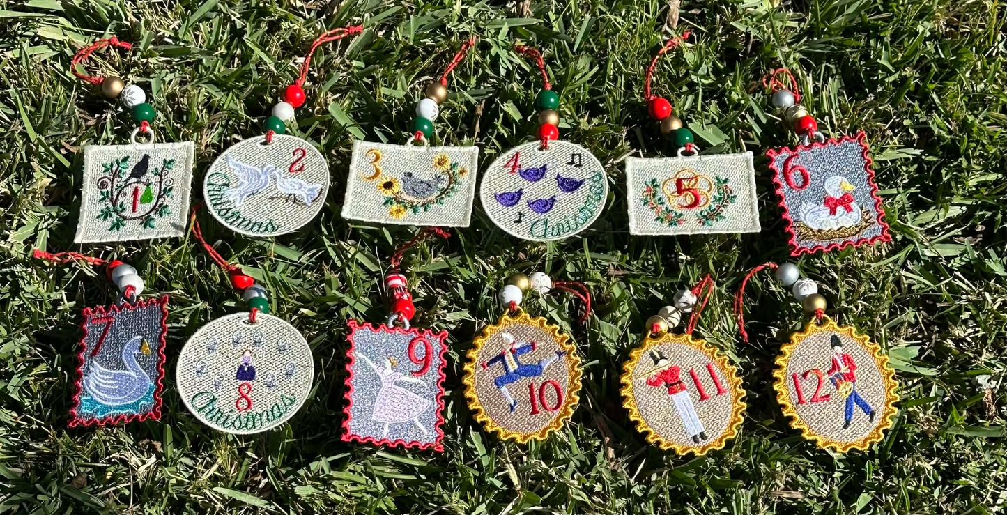 FSL 12 Days of Christmas Ornament Collab