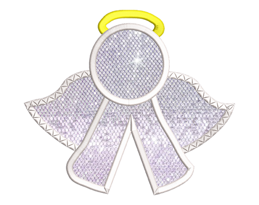 Angel Side Design Applique 4 sizes