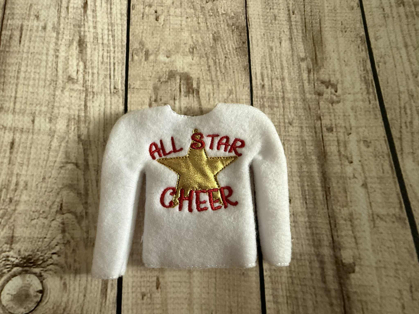 All Star Cheer ITH Elf sweater shirt