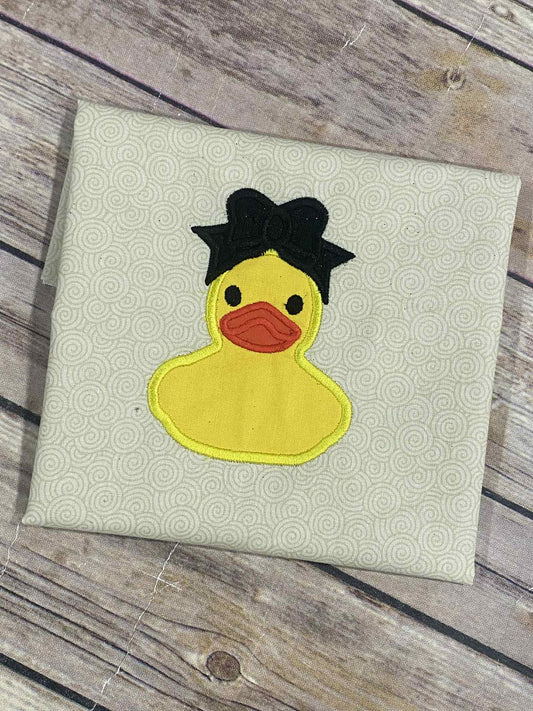 Rubber Cheer Duck Applique