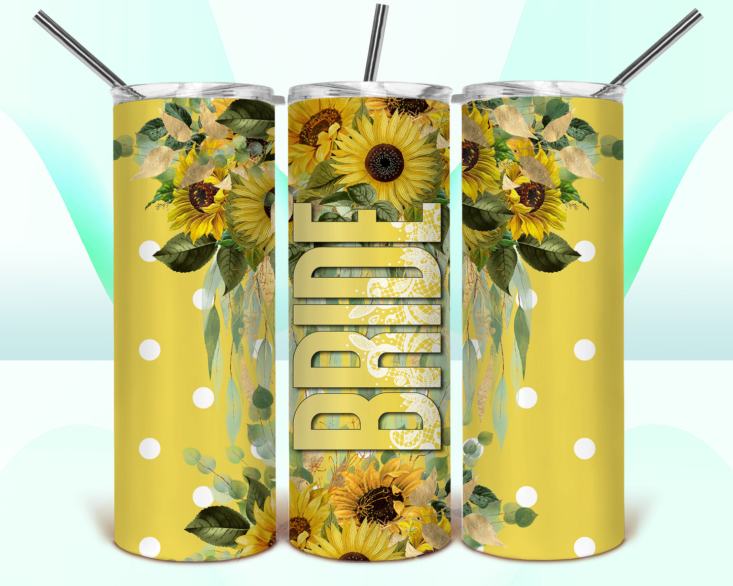 Bride Groom Sublimation Tumbler Bundle