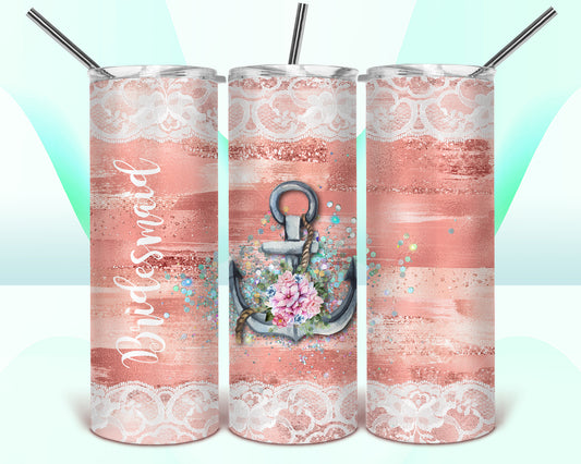 Bridesmaid Sublimation Tumbler Bundle