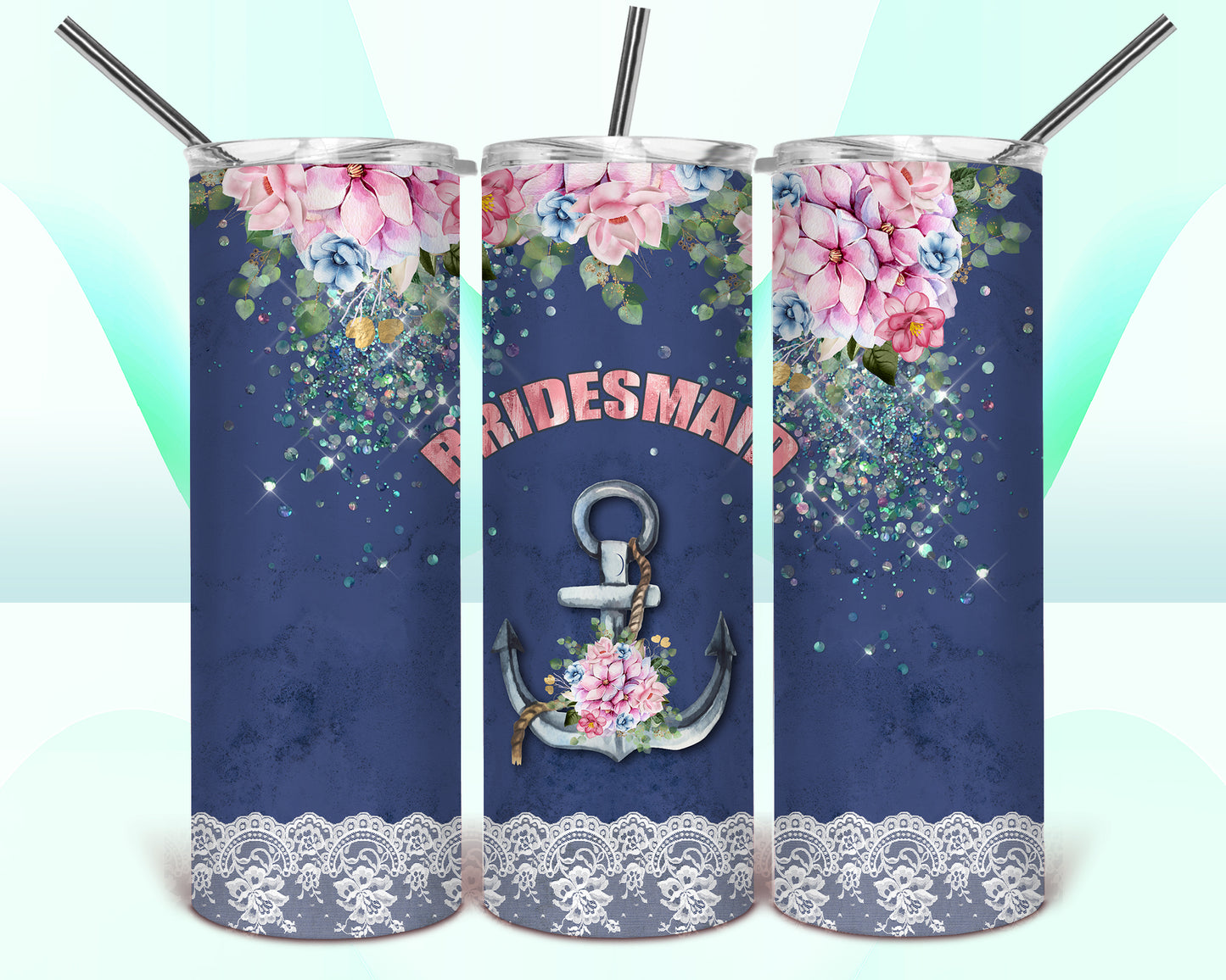 Bridesmaid Sublimation Tumbler Bundle